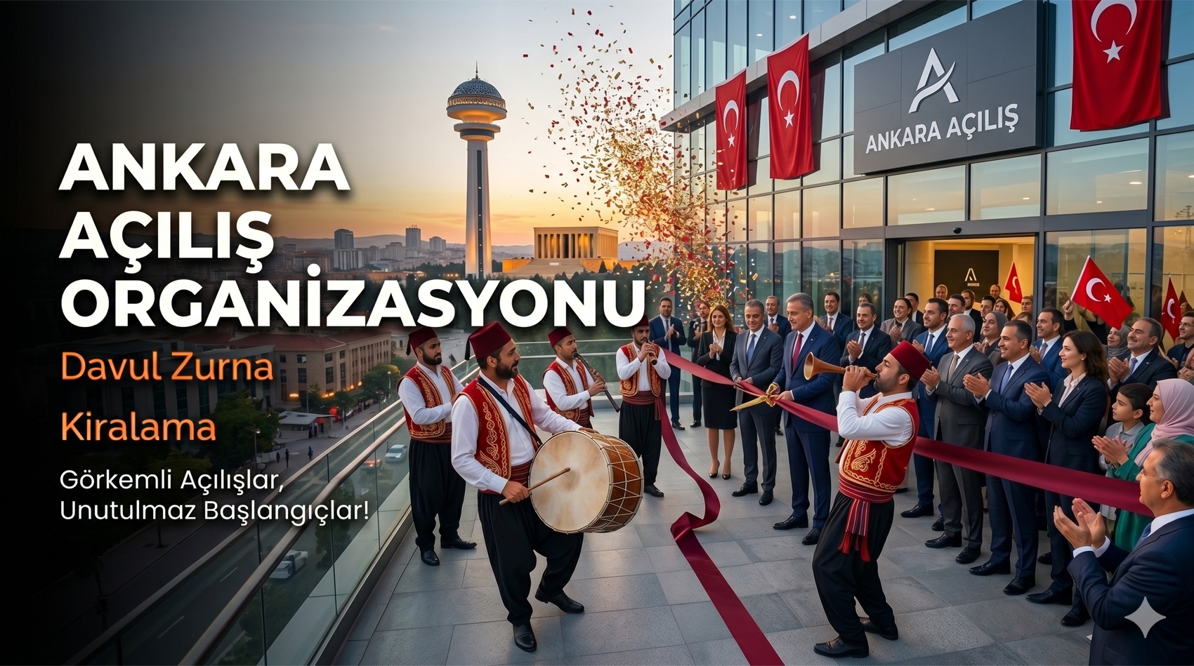 Açılış Organizasyonu Davul Zurna Ekibi
